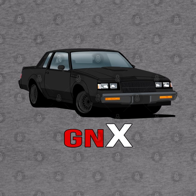 Buick GNX American Car by Rebellion Store